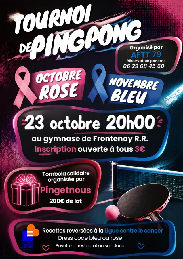 Affiche tournoi Octobre 2026